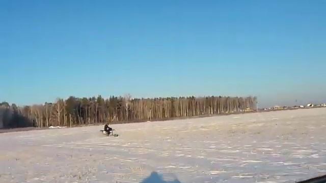 Мотоцикл на гусенице. Yamaha смотреть онлайн