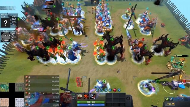 Attribute TD.Самая сложная TD dota 2 прошел на изи. смотреть онлайн