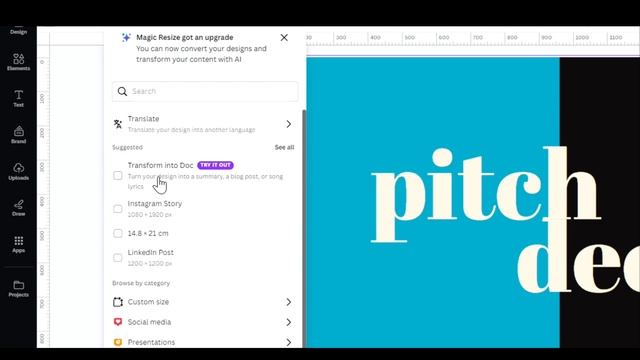Canva Magic Switch смотреть онлайн