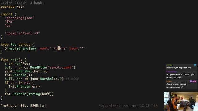 ?? Unmarshalling YAML Links in Go смотреть онлайн