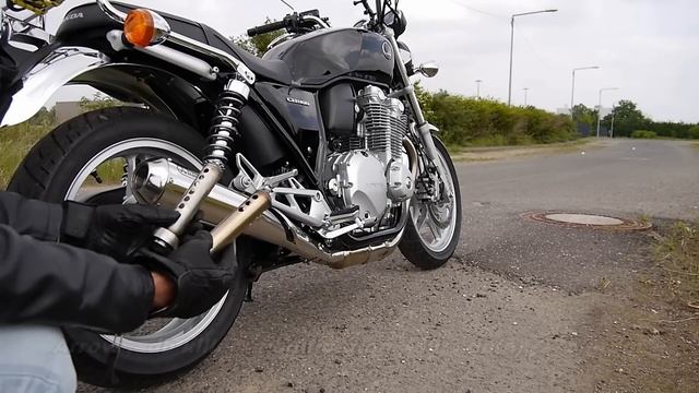 CB 1100 - Arrow Exhaust Sound Comparison