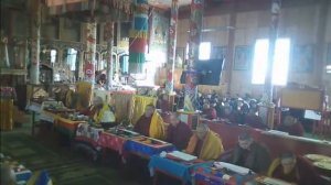 Иволгинский Дацан. Хурал. Прямой эфир. 23.02.2015