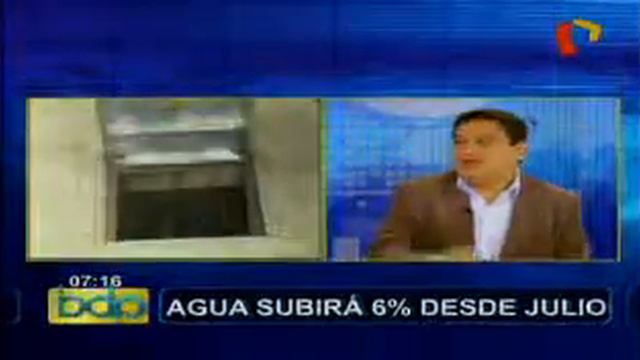 Entrevista a José Luis Patiño, gerente de Usuarios, sobre el alza de las tarifa de agua смотреть онлайн