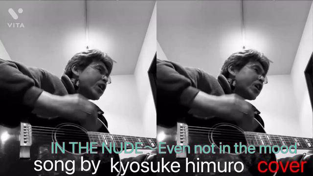 氷室京介「IN THE NUDE～Even not in the mood」cover ♫ 【Gibson southern jumbo ebony Black】 смотреть онлайн