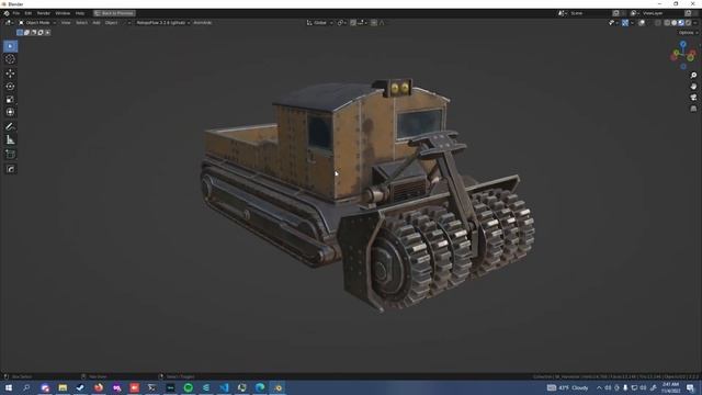 Foxhole Blender Addon: Material import test смотреть онлайн