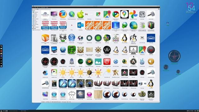 MX Linux - Fluxbox - desktop icons or launchers & icon edits. смотреть онлайн
