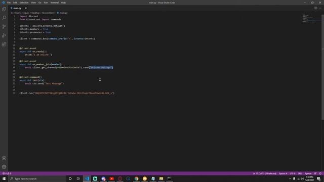 Discord.py: Making a Discord bot | Welcome Messages (Part 2) смотреть онлайн