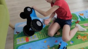 Мягкая игрушка Синий Трактор