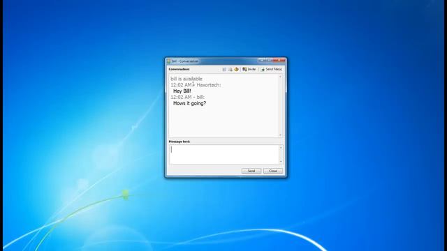LAN messenger. How to send files and messages? смотреть онлайн