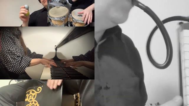 【シェイプ・オブ・マイ・ハート Shape of My Heart/スティング 映画「レオン」主題歌】鍵盤ハーモニカとピアノ、パーカッション смотреть онлайн