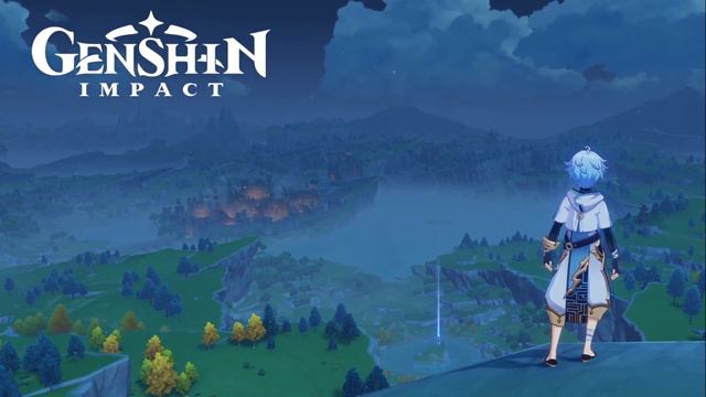 Genshin Impact Mondstadt relaxing OST (Flute/Piano/Guitar) смотреть онлайн