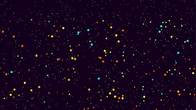 Звездное небо на PyGame смотреть онлайн