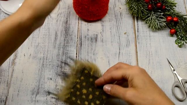 НОВОГОДНИЙ ГНОМ. DIY Christmas gnome. Поделка из носка. МК. смотреть онлайн