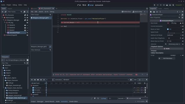 Making an FPS Weapon Manager in Godot 4 смотреть онлайн