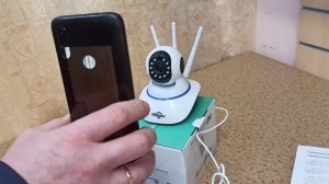 Подключение комнатной видеокамеры к Wi-Fi в приложении ICSee