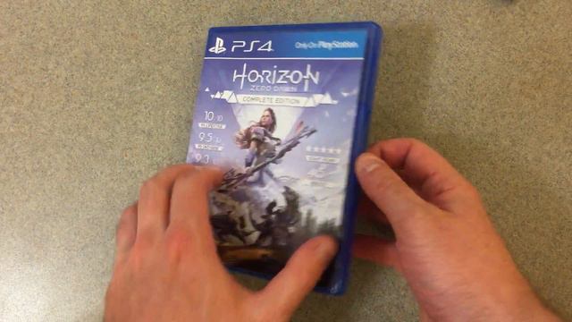 Horizon Zero Dawn: Complete Edition Unboxing for the Sony Playstation 4 (PS4) смотреть онлайн