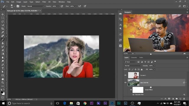 Compositing Made Simple with Smart Objects in Photoshop смотреть онлайн