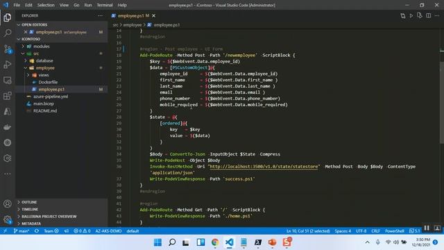 Azure Container Apps - (End to End Automation using PowerShell & Bicep) смотреть онлайн