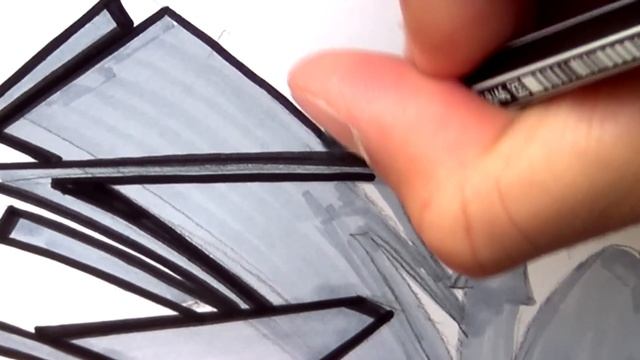 Doke - How to draw Graffiti Sketches #3 смотреть онлайн