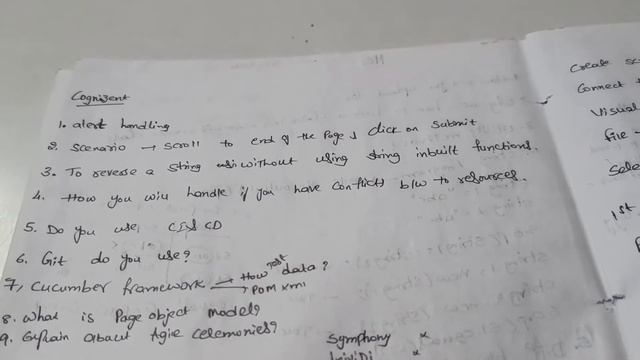 Cognizant Automation testing interview questions|Selenium with Java in cucumber framework смотреть онлайн