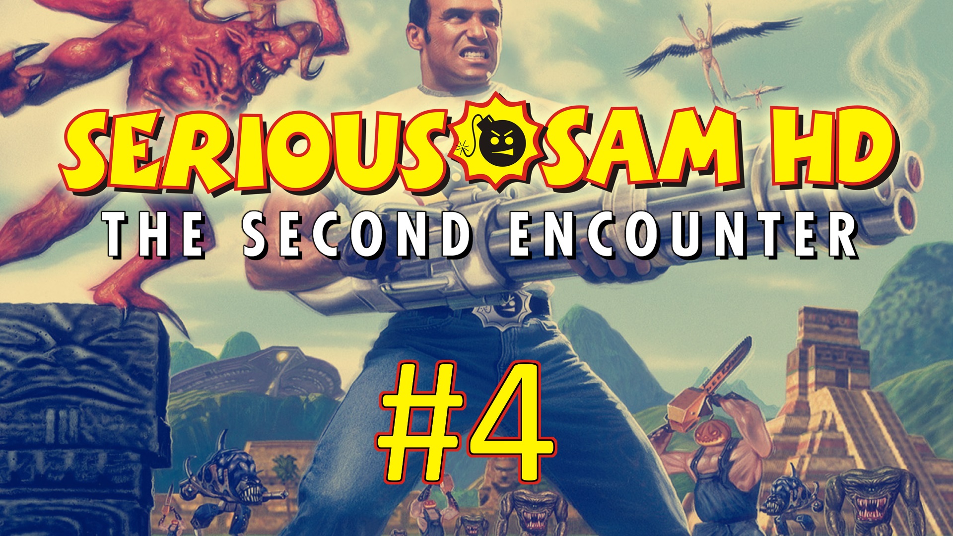 Прохождение Serious Sam HD: The Second Encounter - Часть 4. Паленке - Город богов (кооператив)