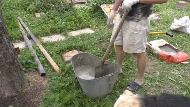 Строим дом 5 на 5! Делаем точечный фундамент! смотреть онлайн