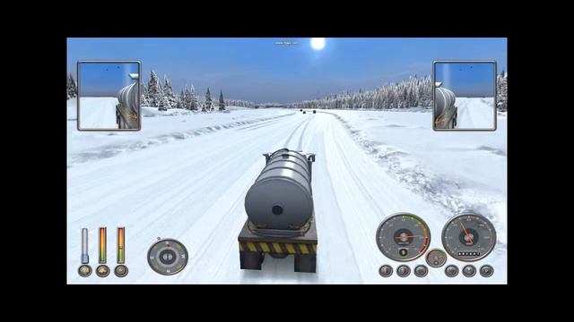 18 Wheels of Steel on ATI Mobility Radeon HD 5650 смотреть онлайн