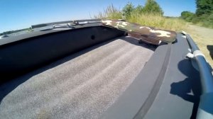 Лодка ПВХ Аква 3400 с китайским мотором HDX 5 сил