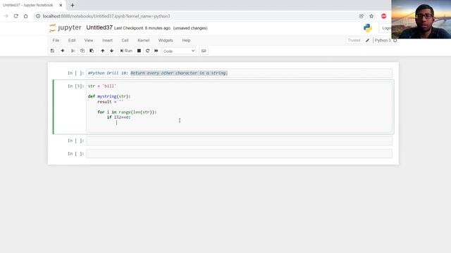 Python Drill 18: Return every other character in a string смотреть онлайн