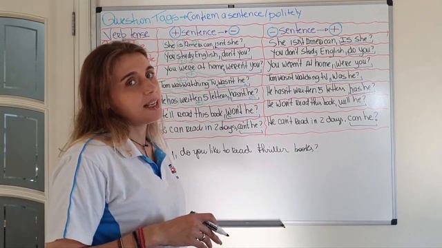 Grammar: Tag Questions and Short Answers смотреть онлайн