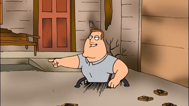 Family Guy - "Joe, can you keep an eye on the place?" смотреть онлайн