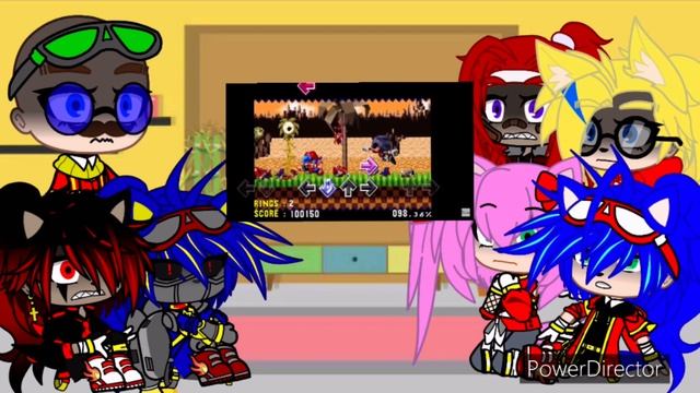 sonic characters react to game over (but lord x sings it) смотреть онлайн
