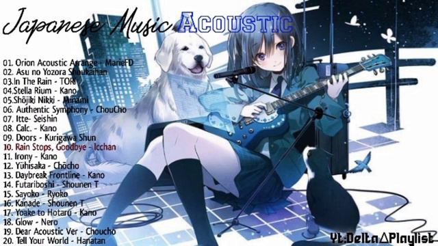 Japanese Acoustic Music Slow And Relaxing 2023