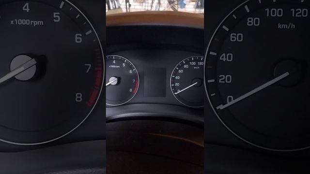 Сброс межсервисного интервала на Хендай Крета 1.6 механика 2021 г.в.