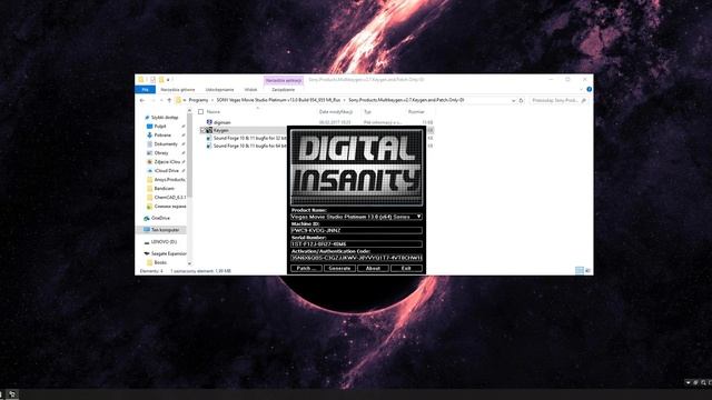 Активация Sony Vegas Movie Studio Platinum v13 смотреть онлайн