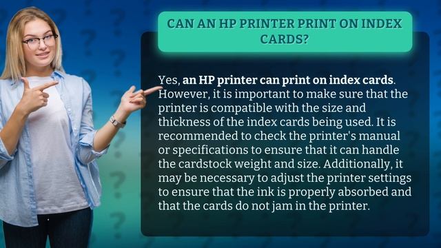 Can an HP printer print on index cards? смотреть онлайн