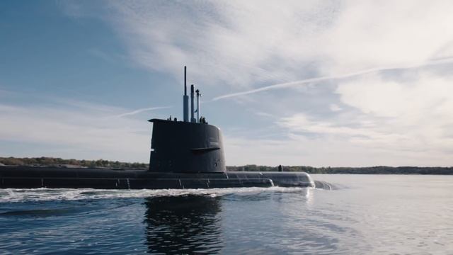 Sea trials commence of upgraded Gotland submarine смотреть онлайн