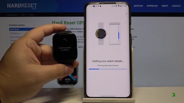 How to Pair OPPO Watch with Smartphone - Connect Devices