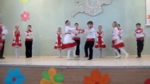 Чувашский танец чувашских школьников