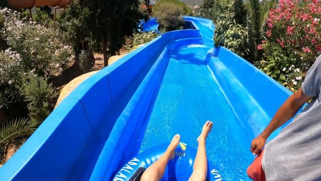 Wild Rafting Water Slide at Adaland Aquapark смотреть онлайн