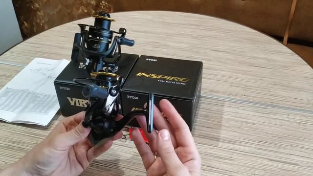 Катушки RYOBI INSPIRE Vs RYOBI VIRTUS