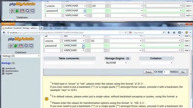 PHP: Admin Table смотреть онлайн