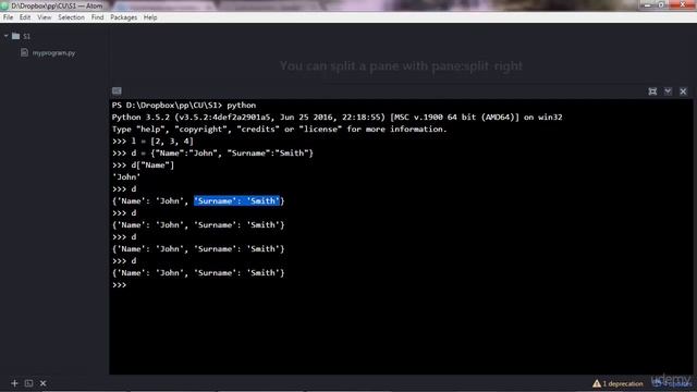 The Python Mega Course: Build 10 Real World Applications | 018 Dictionaries смотреть онлайн
