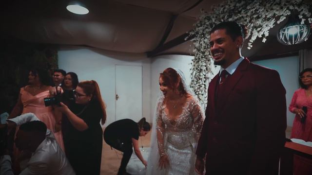 NOSSA FESTA DE CASAMENTO! - AVELINO E BRENDA 💍❤️ смотреть онлайн