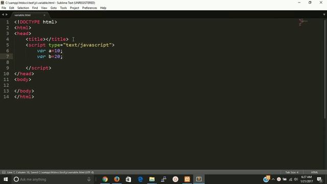 variable in javascript смотреть онлайн