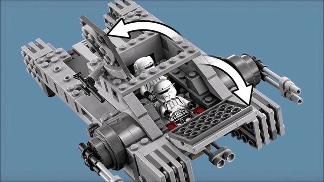 LEGO Rogue One: A Star Wars Story - Imperial Assault Hovertank (75152) - Review + Upgrade смотреть онлайн