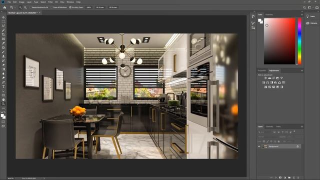 Render sonrası PhotoShop ayarları ile Hızlı ve Pratik Mimari Render düzenleme [Post Production] смотреть онлайн