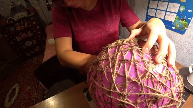 Поделка новогодний шар I Делаем сами смотреть онлайн