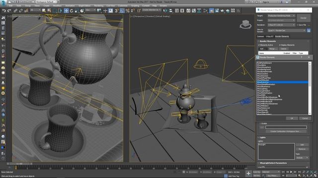 V-Ray for 3ds Max – Quick Tutorial: [GPU] High Resolution Rendering and Render Elements смотреть онлайн