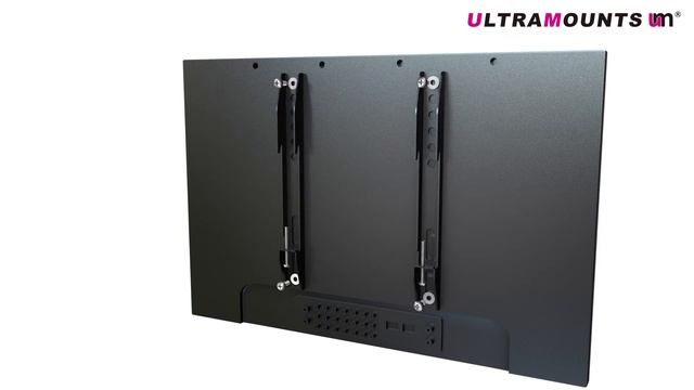 UltraMounts UM804F. Установка телевизора на стену с помощью фиксированного кронштейна UM804F. смотреть онлайн